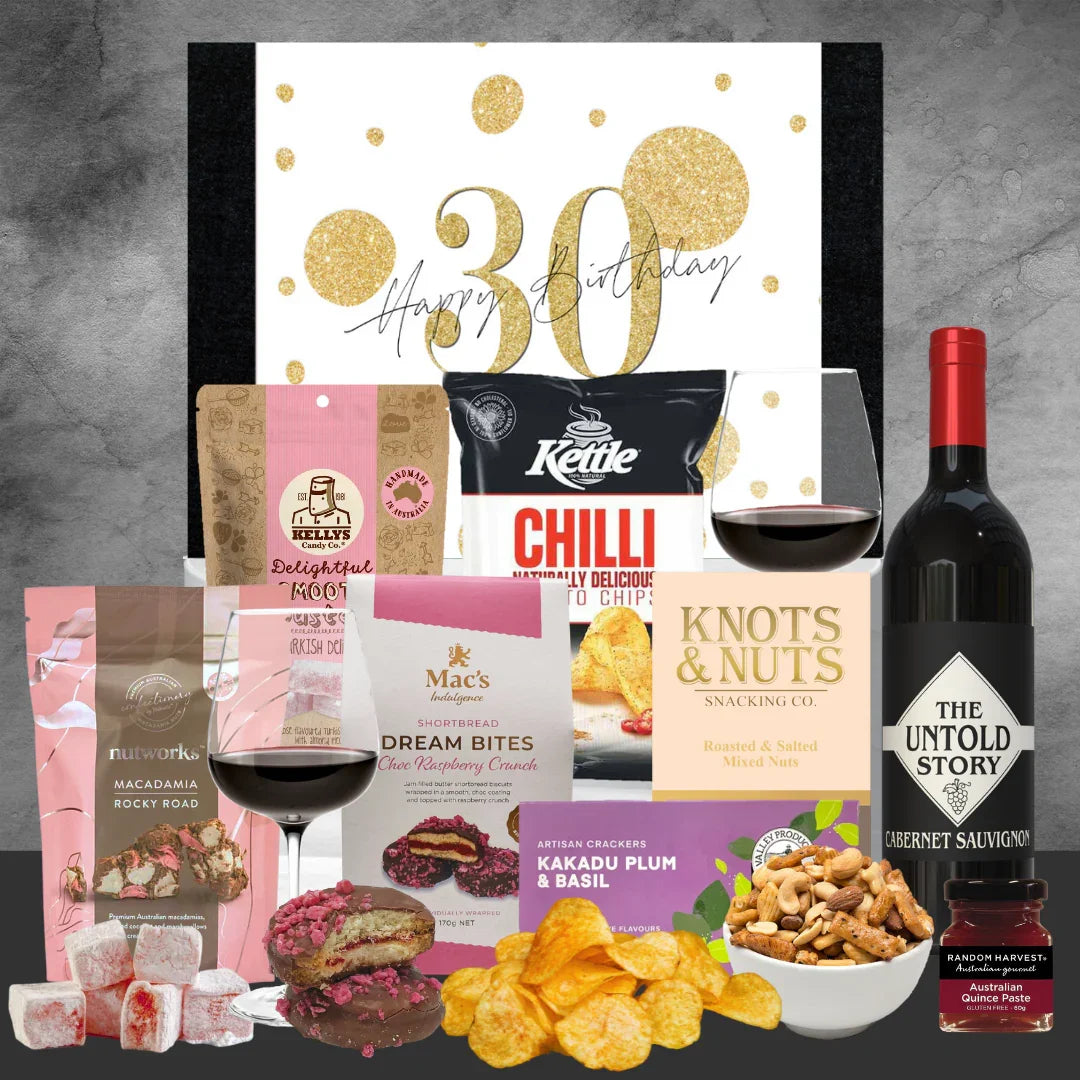 Happy 30th & Cabernet Sauvignon Delights - Tastebuds
