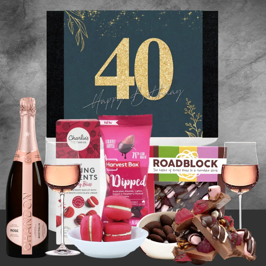 Happy 40th Sweet Chandon Rosé Birthday - Tastebuds