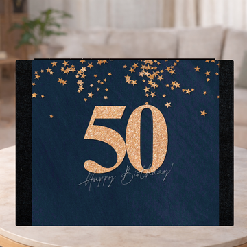 Happy 50th Decorative Sleeve
