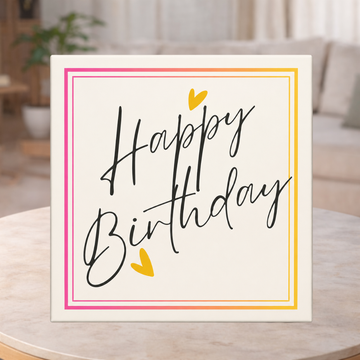 Happy Birthday Chocolate Box 40g