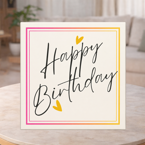 Happy Birthday Chocolate Box 40g