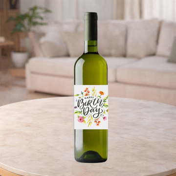 Happy Birthday Flowers Sauvignon Blanc 750ml