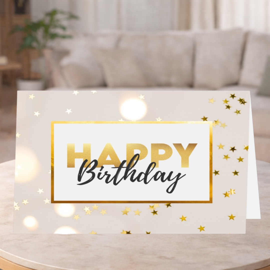 Happy Birthday Greeting Card