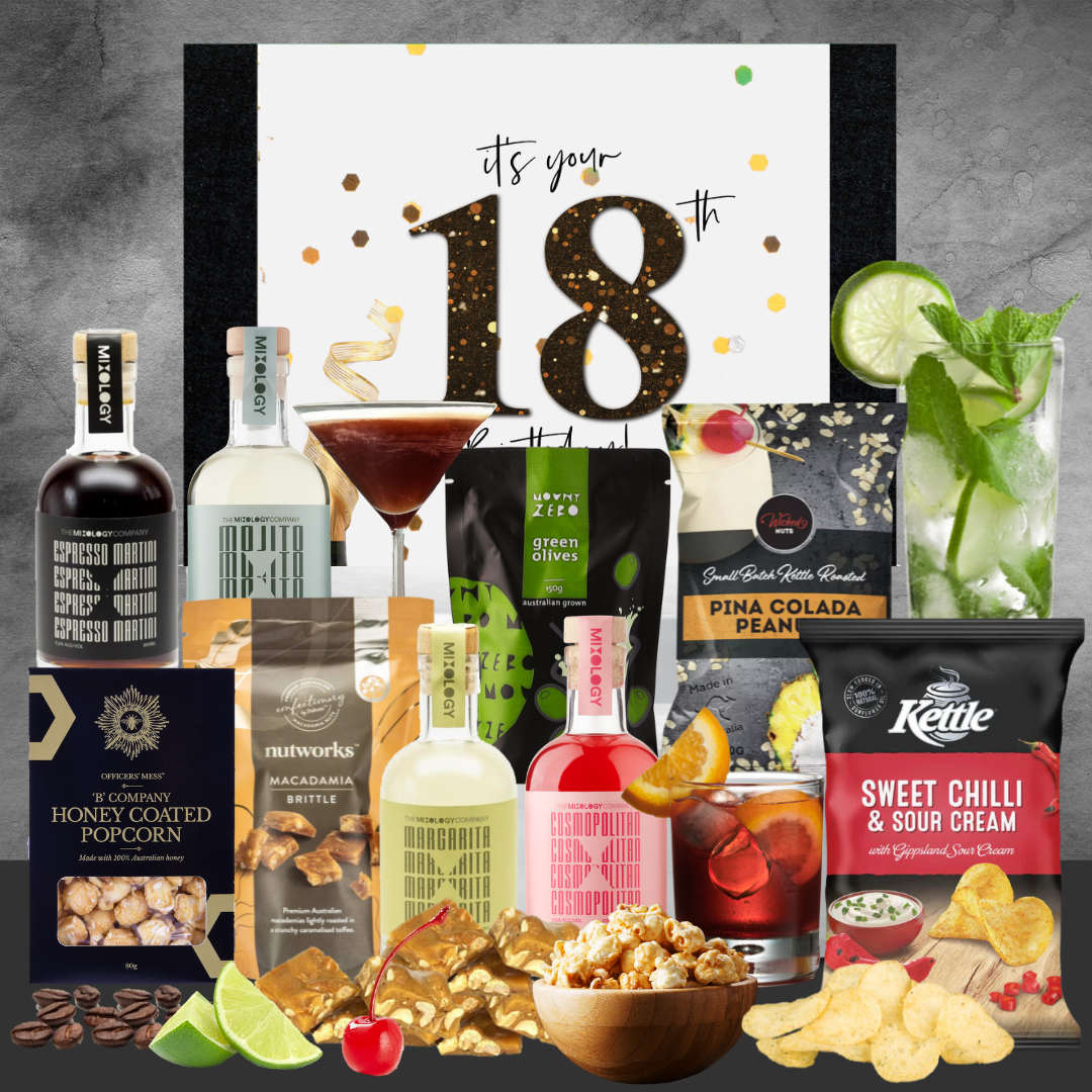 Happy 18th Delightful Cocktail Hamper