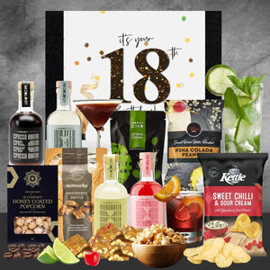 Happy 18th Delightful Cocktail Hamper - Tastebuds