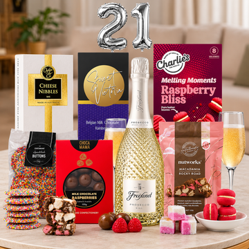 Happy 21st Speckles & Sparkles Hamper