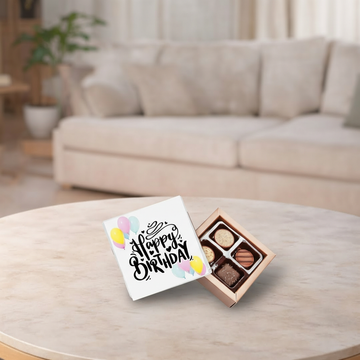 Happy Birthday Balloon Pure Indulgence Choc Box 40g