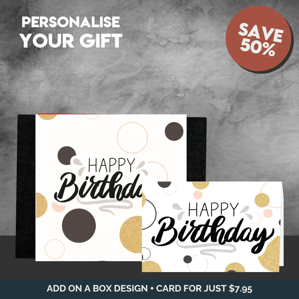 Happy Birthday Sleeve + Card Bundle - Tastebuds