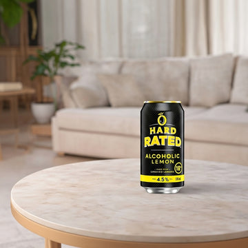 Hard Rated Alcoholic Lemon 375ml