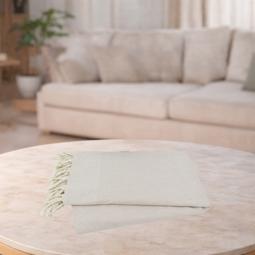Herringbone Turkish Towels – Organic, Soft & Handwoven Beige
