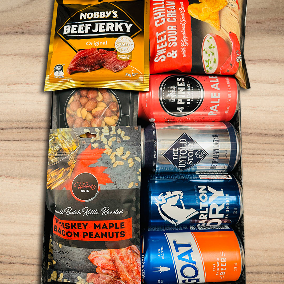 Beer & Treats Hamper - Tastebuds