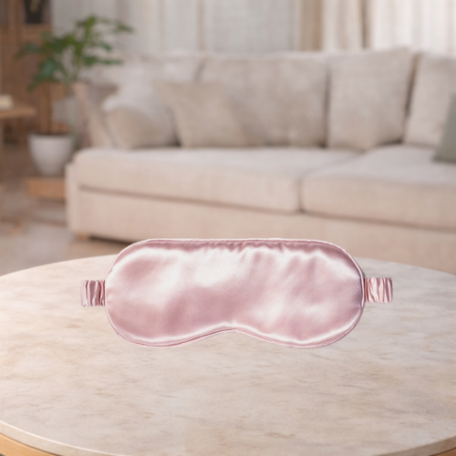 Honey Homeware Pink Silk Eye Mask