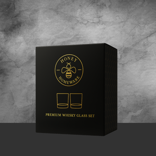 Honey Homeware Whisky Glass Set
