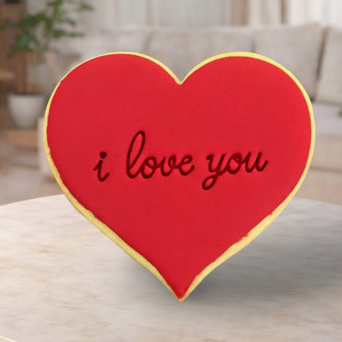 "I Love You" Cookie