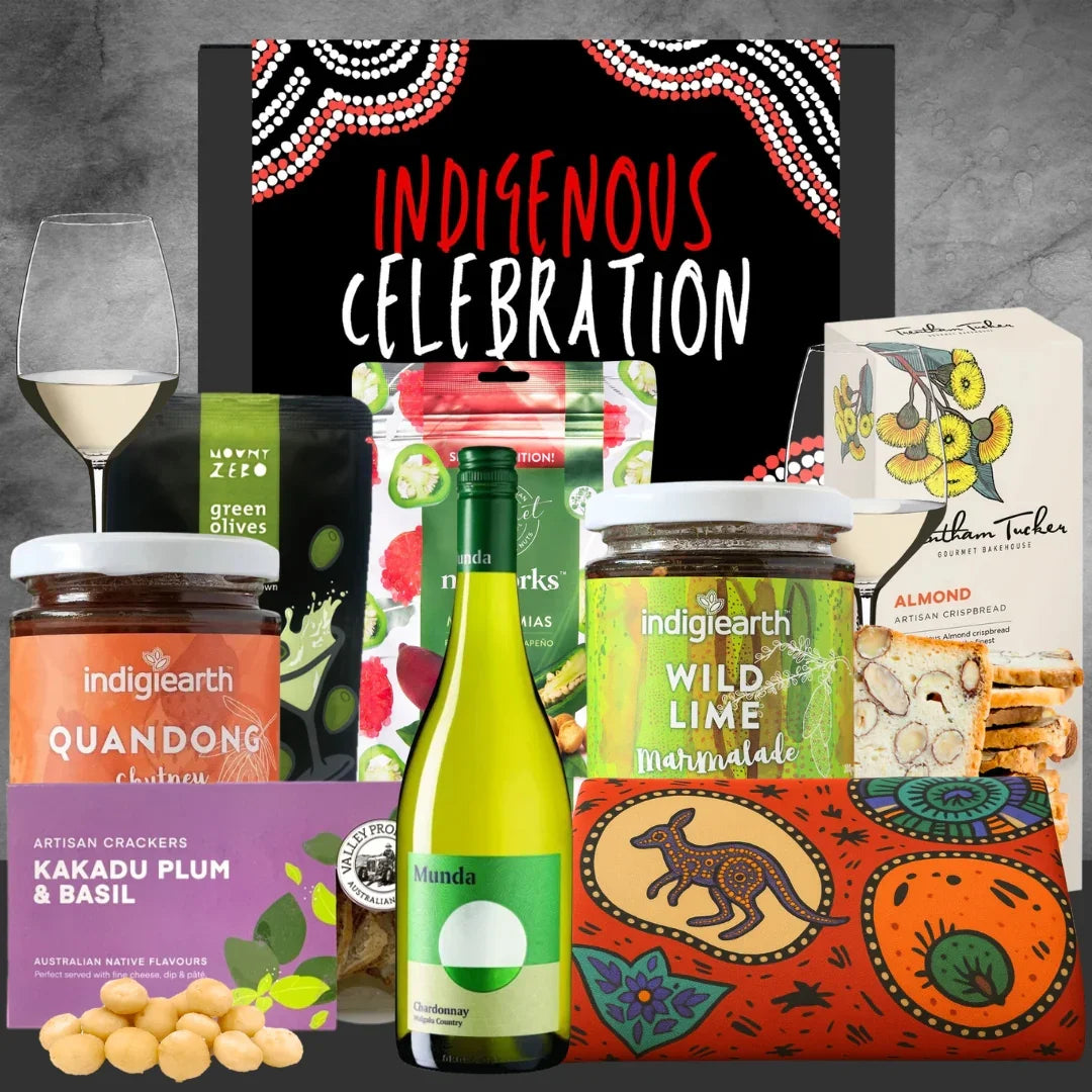 Indigenous Celebration White Wine Hamper - Tastebuds