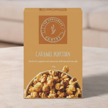 The Indulgent Pantry Sweet Caramel Popcorn
