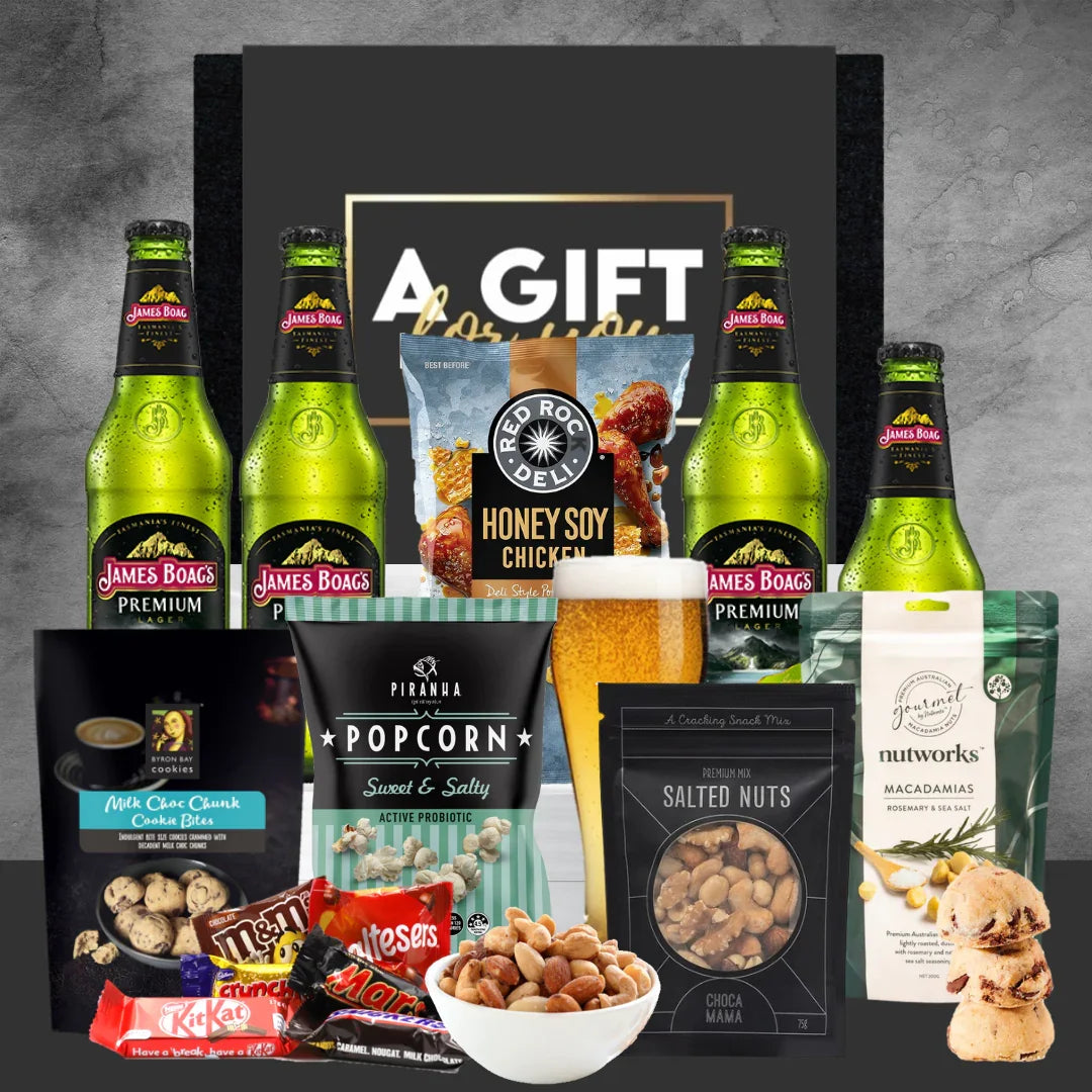 James Boag Hamper With Beer - Tastebuds