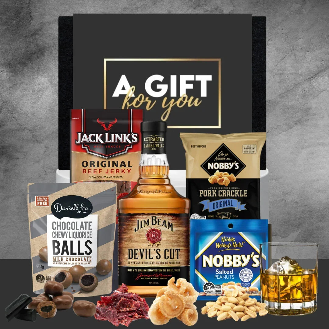 His Bourbon Choice New year Gift Hamper - Tastebuds