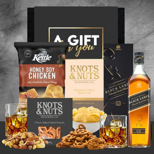 Johnnie Black Hamper for Men - Tastebuds