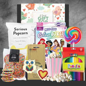 Rainbow Puzzle Princess Hamper - Tastebuds