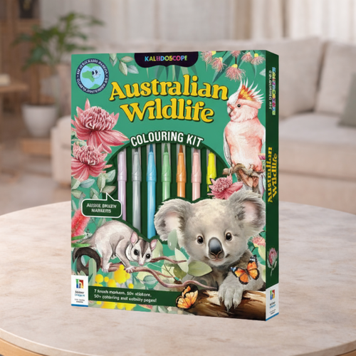 Kaleidoscope Colouring Australian Wildlife Kit