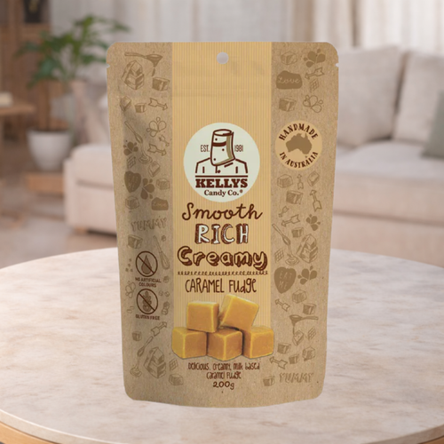 Kelly's Candy Co Caramel Fudge 90g