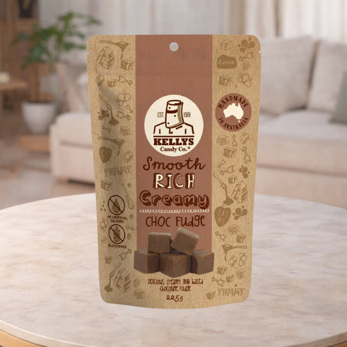 Kelly's Candy Co Chocolate Fudge 225g