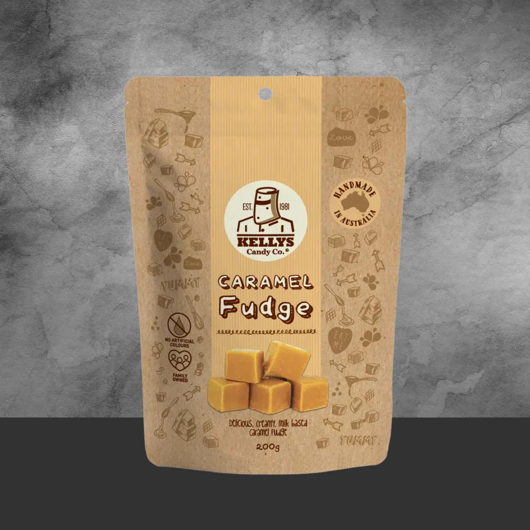 Kelly's Candy Co Caramel Fudge 200g - Tastebuds
