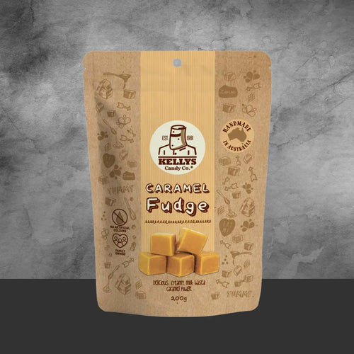 Kelly's Candy Co Caramel Fudge 225g