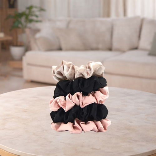 Kitsch Satin Sleep Scrunchies 5pc - Assorted