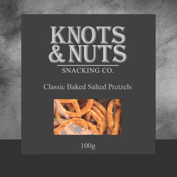 Knots Nuts Classic Baked Pretzels 100g - Tastebuds