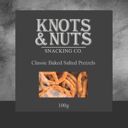Knots Nuts Classic Baked Pretzels 100g
