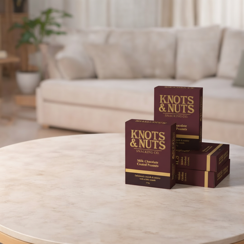 Knots & Nuts Milk Chocolate Peanuts 150g