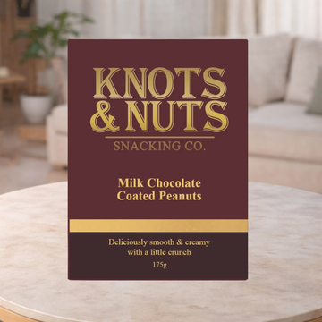 Knots & Nuts Milk Chocolate Peanuts 150g