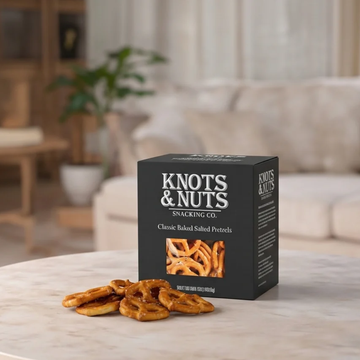 Knots & Nuts Salted Pretzel Knots 100g