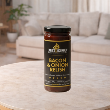 Lang's Gourmet Bacon and Onion Relish 300g