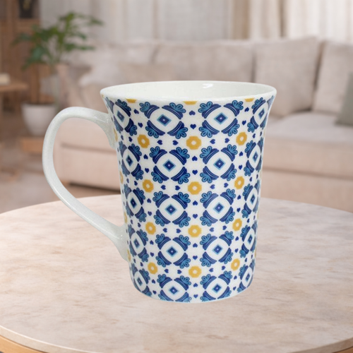 Lavida Hand Printed Patterned Mug