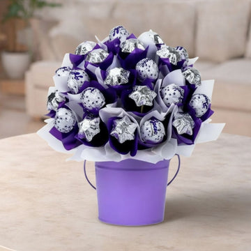 Lilacs & Violets Chocolate Bouquet
