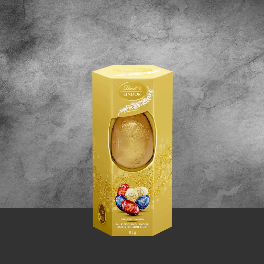 Lindt Assorted Mini Eggs & Milk Egg Gift Box 83g - Tastebuds