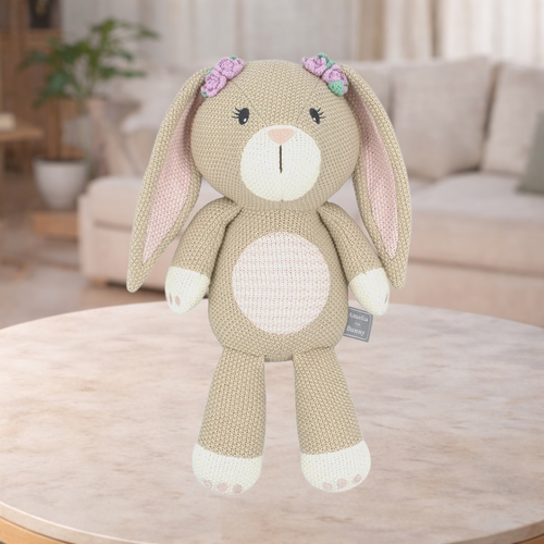 Living Textiles Amelia the Bunny Knitted Toy
