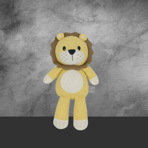 Living Textiles Leo the Lion Knitted Toy - Tastebuds