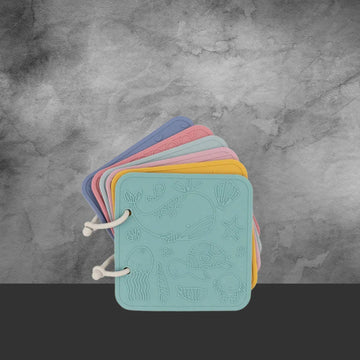 Living Textiles Silicone Baby Bath Book - Tastebuds