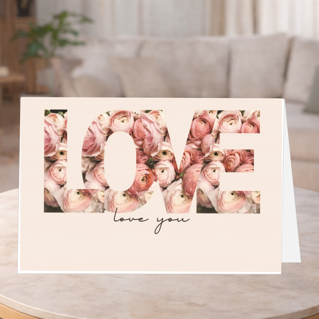 Love You Greeting Card