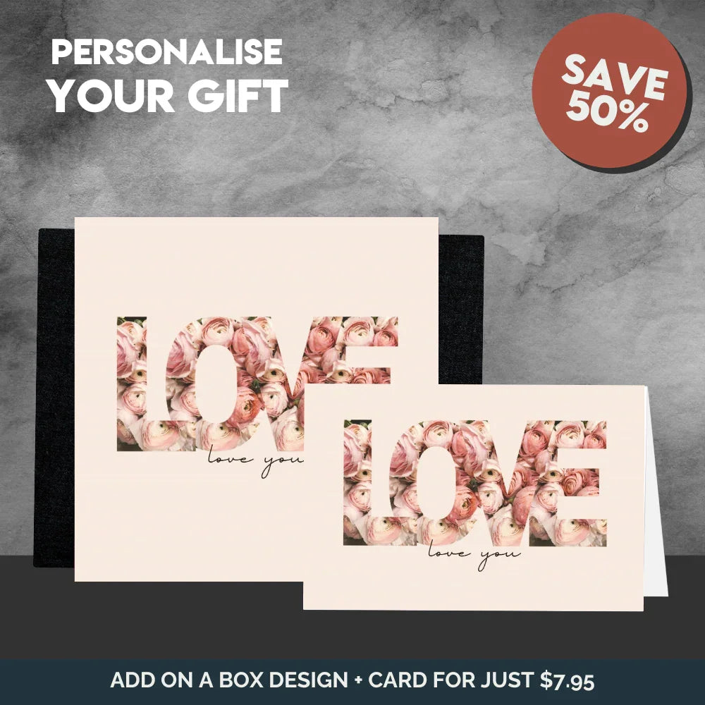 Love You Sleeve + Card Bundle - Tastebuds