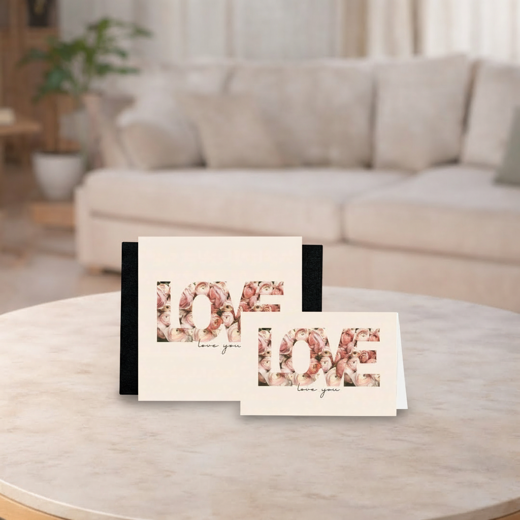 Love You Sleeve + Card Bundle