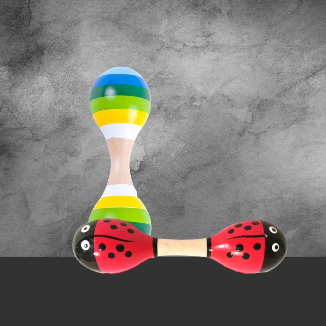 Lucky Tree Wooden Maraca Rattle - Tastebuds