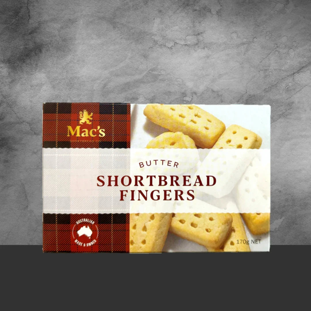 Mac's Everyday Biscuits Shortbread Fingers 170g - Tastebuds