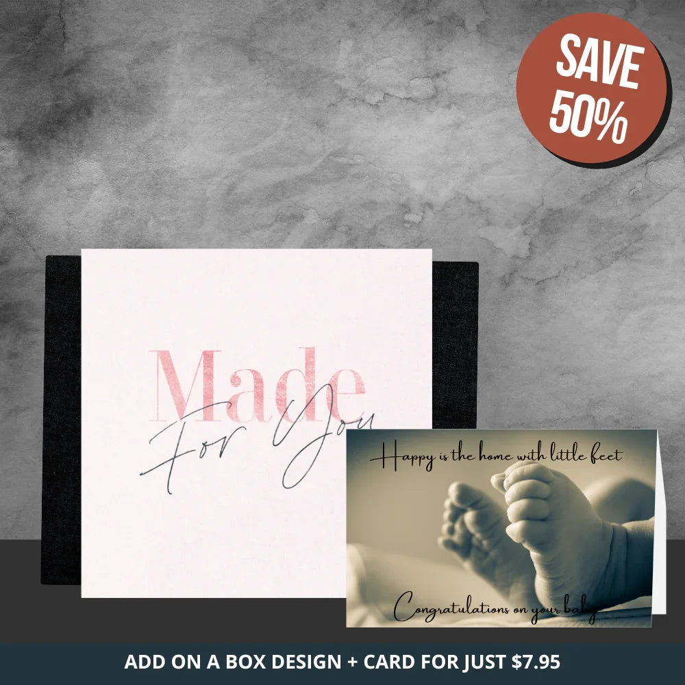 Made For You Sleeve + New Baby Card - Tastebuds