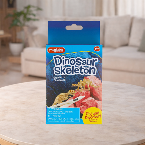 Magnoidz Dig And Discover Dinosaur Skeleton Kit