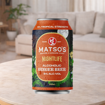 Matso's Nightlife Alcoholic Ginger Beer Cans 330ml